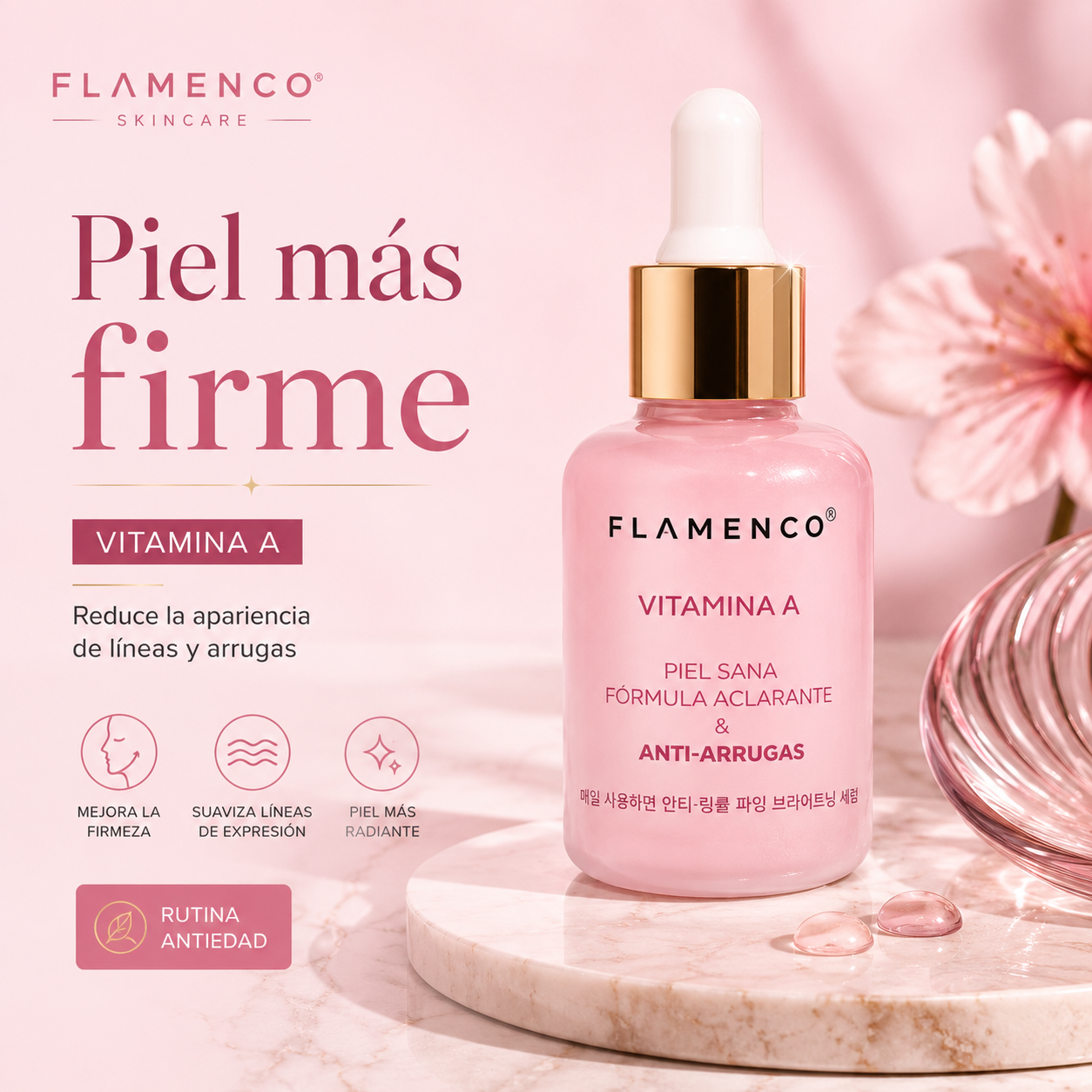 Sérum Vitamina A Antiarrugas Flamenco 30 ml