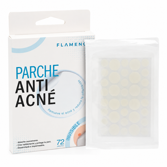 Parches Anti Granitos Hidrocoloide Flamenco 72 unidades