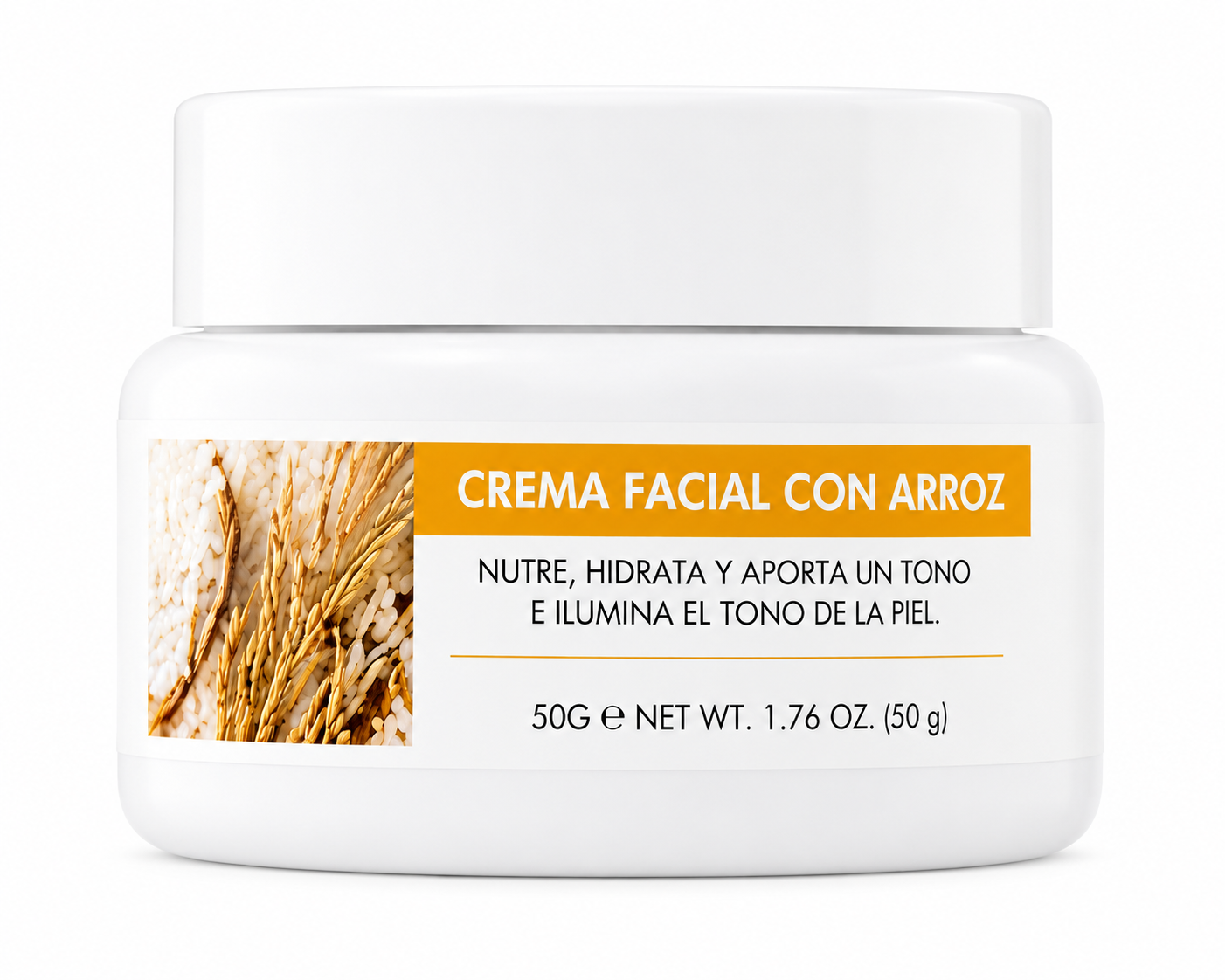 Crema Facial de Arroz Flamenco