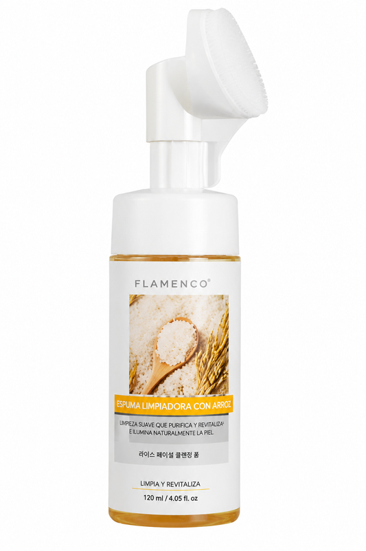 Espuma Limpiadora de Arroz Flamenco 125 ml